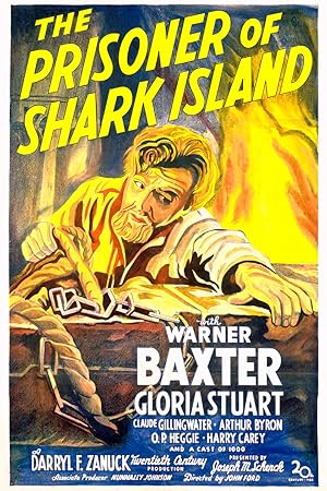 The Prisoner of Shark Island poster