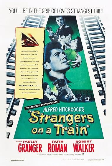 Strangers on a Train poster