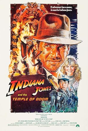 Indiana Jones and the Temple of Doom poster