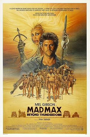 Mad Max Beyond Thunderdome poster