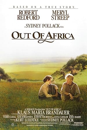 Out of Africa poster