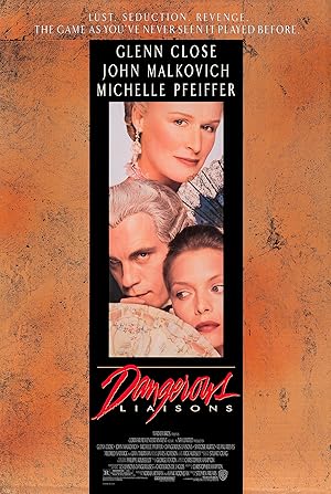 Dangerous Liaisons poster