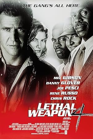 Lethal Weapon 4 poster