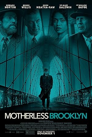 Motherless Brooklyn poster