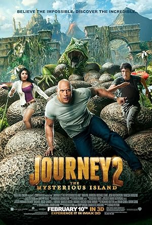 Journey 2: The Mysterious Island poster