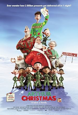 Arthur Christmas poster