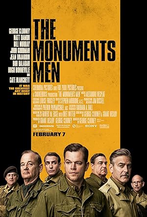 The Monuments Men poster