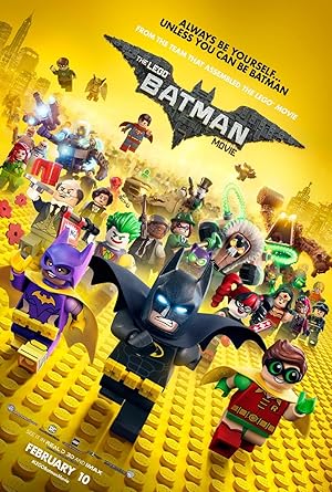 The Lego Batman Movie poster